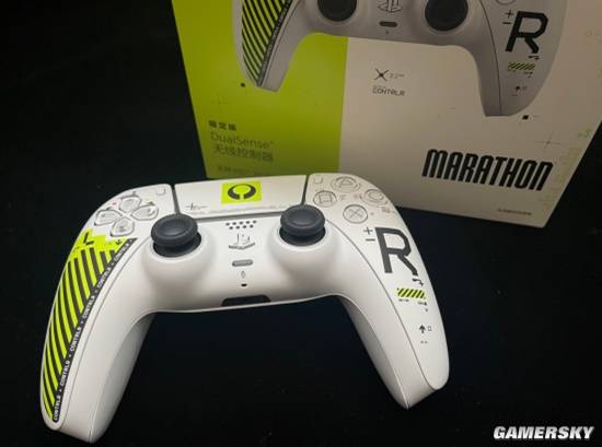 《马拉松》PS5限定手柄开箱：酸性风格活力满满