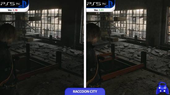 PS5Pro反向升级?《生化危机9：安魂曲》更新画质缩水对比