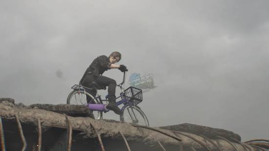 《生化危机9：安魂曲》摩托替换自行车Mod逗乐总监！秒变喜剧片