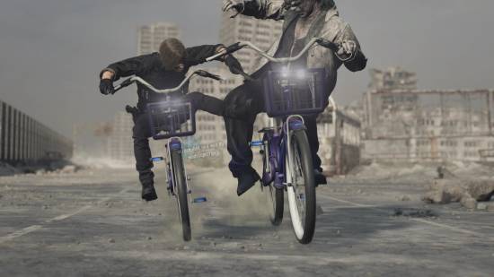 《生化危机9：安魂曲》摩托替换自行车Mod逗乐总监！秒变喜剧片