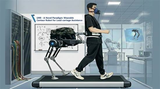 中国研发出半人马机器人 与人连接组成“负重搭子”