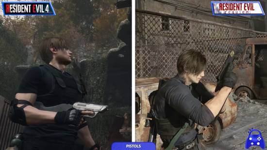 《生化9》对比《生化4RE》武器细节！哪个手感更好？
