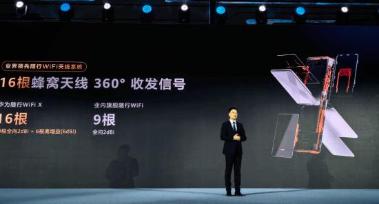 2499元的超级直播神器！华为随行WiFi X发布：下行5.3Gbps、上行1000Mbps