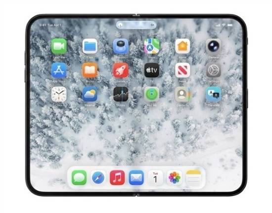 苹果首款折叠屏手机！iPhone Fold细节揭秘：放弃Face ID