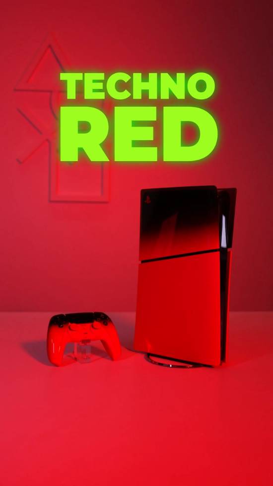 PS5外壳与手柄再出新款！亮面黑与霓虹色完美搭配