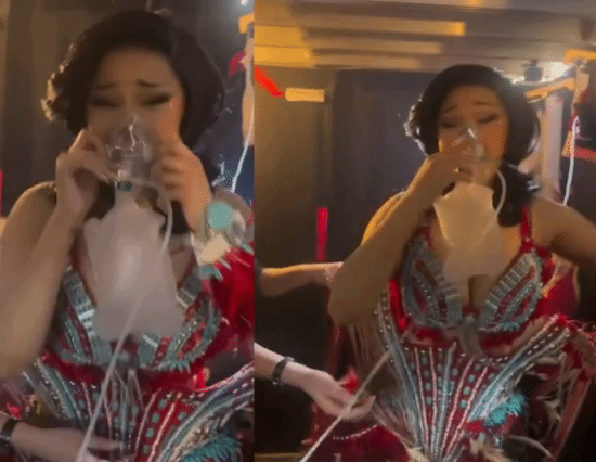 Cardi B丹佛演出因高反被迫吸氧：就像边跑马拉松边憋气
